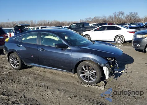 2020 Honda Civic Ex from USA, damaged, VIN 19XFC1F32LE009545